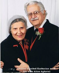 Charles Garabed Kasbarian and his wife Alice Aghavni