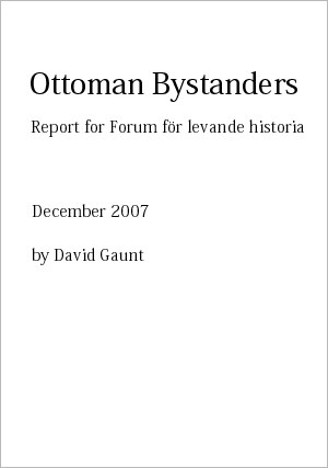 Ottoman Bystanders by David Gaunt