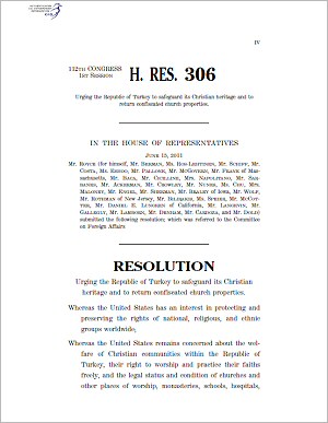 U.S. Congress, House Resolution 306