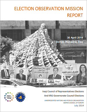 2014 Election Observation Mission Report: Iraqi Council of Representatives Elections and KRG Governorate Council Elections