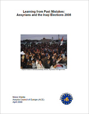 Learning from Past Mistakes: Assyrians and the Iraqi Elections 2008
