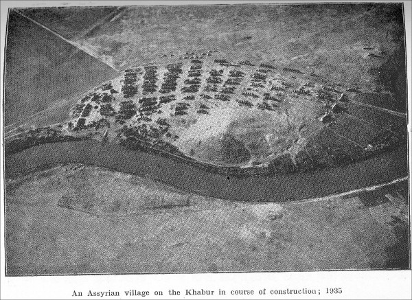 Assyrian refugee camp in Syria
