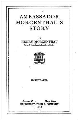 Henry Morgenthau's Story