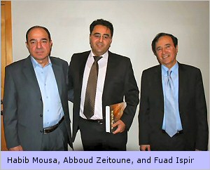 Habib Mousa, Abboud Zeitoune, and Fuad Ispir.