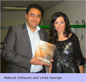 Abboud Zeitoune and Linda George