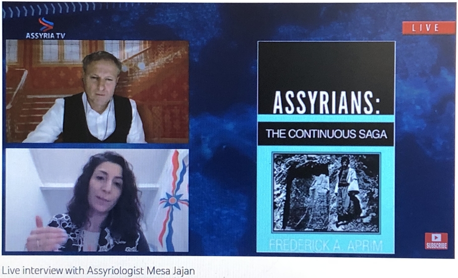 Assyria TV: Live interview of Abraham Beth Arsan with Assyriologist Mesa Jajan on December 07, 2022.