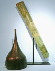 Hixenbaugh Ancient Art Unveils Rare and Important Ancient Neo-Assyrian Royal Armor - 2,800 Year-Old Helmet and Quiver are examples of the Military Prowess of an Ancient Superpower. These rare objects are among the few surviving examples of the military technology of what is considered to be the first substantial military power in history.