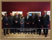 Assyrian Democratic Movement - ADM, Zowaa - visit NSW Parliament in Sydney, Australia, March 09, 2016.