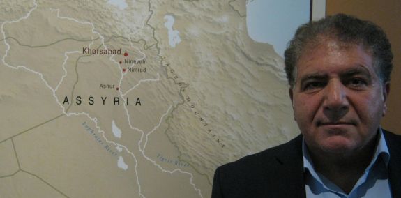 Sabri Atman at the Oriental Institute in Chicago, Illinois USA, October 22, 2016.