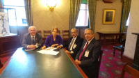 Delegates meeting with The Hon. Marie Ficarra, MLC.