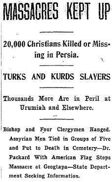1915: Massacres Kept Up