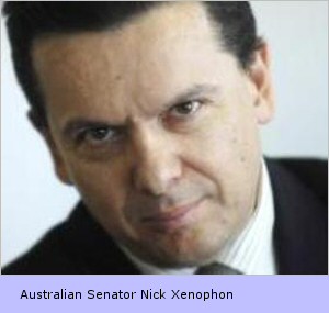 Australian Senator Nick Xenophon