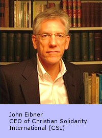Dr. John Eibner, Christian Solidarity International, CSI-USA CEO.