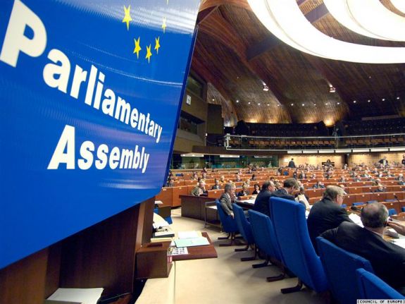 The Parliamentary Assembly of the Council of Europe, January, 2012.