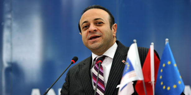 Turkey's EU Minister Egemen Bağış. (Photo: Today's Zaman)