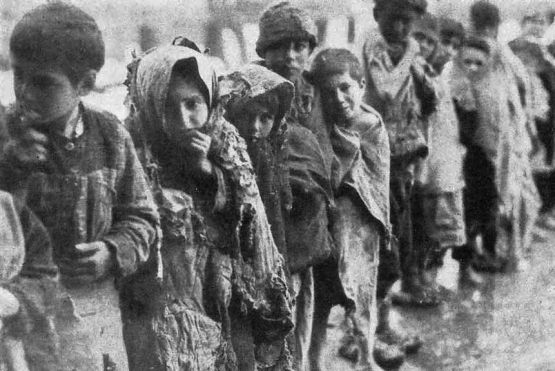 Children victims of the Armenian Genocide