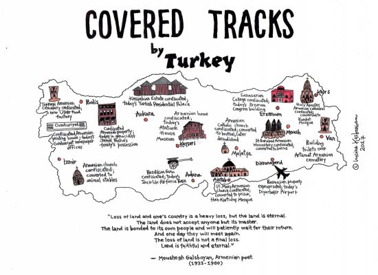 Lucine Kasbarian: Covered Tracks by Turkey