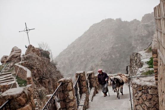 At monasteries in Qosh, Christians who fled Baghdad's strife for the Kurdish north are now abandoning the area, ground down in part by a lack of jobs. Adam Ferguson for The New York Times.