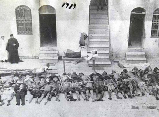 Images of a genocide: Victims of the ‘Great Slaughter'.