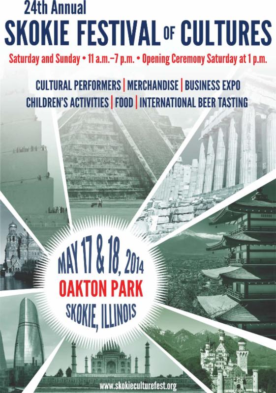 USA, Chicago: 24th Annual Skokie Festival of Cultures, May 17-18, 2014.