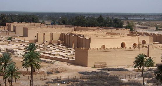 The ancient city of Babylon (Babil province, Iraq)
