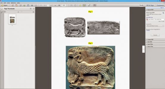 Below: fig. 1 (manipulated data – 'the untold story of native Iraqis, p. 24') and fig. 2 (authentic data)