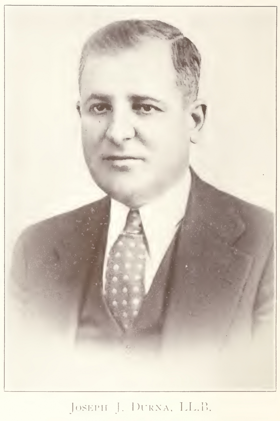 Joseph J. Durna LLB(1889-1958)