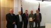 Nabeel Yawanis, Hermiz Shahen, Hon. Chris Bowen MP, Albert Moshi, and David M. David.