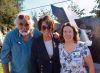 Fred Parhad (artist), Anna G. Eshoo (U.S. Congresswoman), and Jan Pepper (Los Altos City Council Member) at the unveiling of Assyrian sculpture "Shlama" on April 01, 2017 in Los Altos, California.  (Photo: City of Los Altos)