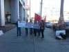Coalition Rallies outside Turkish Consulate in Los Angeles, California, on March 09, 2014.