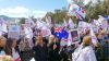 A Demand for Safe Haven: Hundreds Rally in Front of Parliament House in Canberra, Australia, August 28, 2014.