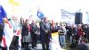 A Demand for Safe Haven: Hundreds Rally in Front of Parliament House in Canberra, Australia, August 28, 2014.