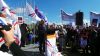 A Demand for Safe Haven: Hundreds Rally in Front of Parliament House in Canberra, Australia, August 28, 2014.
