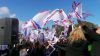 A Demand for Safe Haven: Hundreds Rally in Front of Parliament House in Canberra, Australia, August 28, 2014.