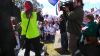 A Demand for Safe Haven: Hundreds Rally in Front of Parliament House in Canberra, Australia, August 28, 2014.