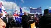 A Demand for Safe Haven: Hundreds Rally in Front of Parliament House in Canberra, Australia, August 28, 2014.