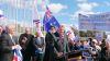 A Demand for Safe Haven: Hundreds Rally in Front of Parliament House in Canberra, Australia, August 28, 2014.