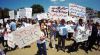 Assyrian Americans held a protest outside the White House in Washington, D.C. to call attention to ISIS’s alleged religious persecution of Iraqi Christians. John Lett.