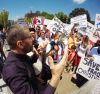Assyrian Americans held a protest outside the White House in Washington, D.C. to call attention to ISIS’s alleged religious persecution of Iraqi Christians. John Lett.